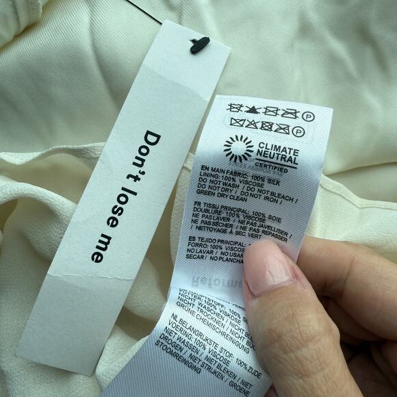 New Reformation Margot Silk Dress - Picture 5 of 5